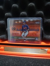 2024 Bowman Bowman Scouts Top 100 Colin Houck #BTP-88 Orange Refractor /25 (RC)