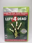 Left 4 Dead (Microsoft Xbox 360, 2008) Complete CIB Tested