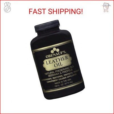Obenauf's Leather Conditioner - Leather Oil (16oz) - Restore and Protect Leather