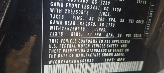 Rear Wiper Motor Germany Built VIN W 1st Digit Limited Fits 09-18 TIGUAN 4050148 Foto 3 de 4