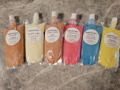 Squeezable Soy Candle Wax 8oz Bag  - 6 Scents Available for Free Shipping