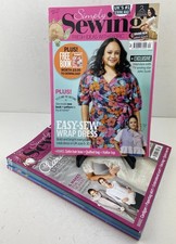 Simply Sewing UK No.1 Magazine Bundle X7, Projects Tips Inspirational Ideas. VGC