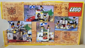 1989 LEGO Legoland Pirates 6265 Saber Island Saber Island Complete!