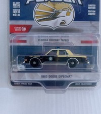 Greenlight Hot Pursuit 1983 Dodge Diplomat Florida Highway Patrol Series 45 New