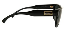 Versace Sunglasses Men VE4379 GB1/87 56 Black Frames Never Worn With Case