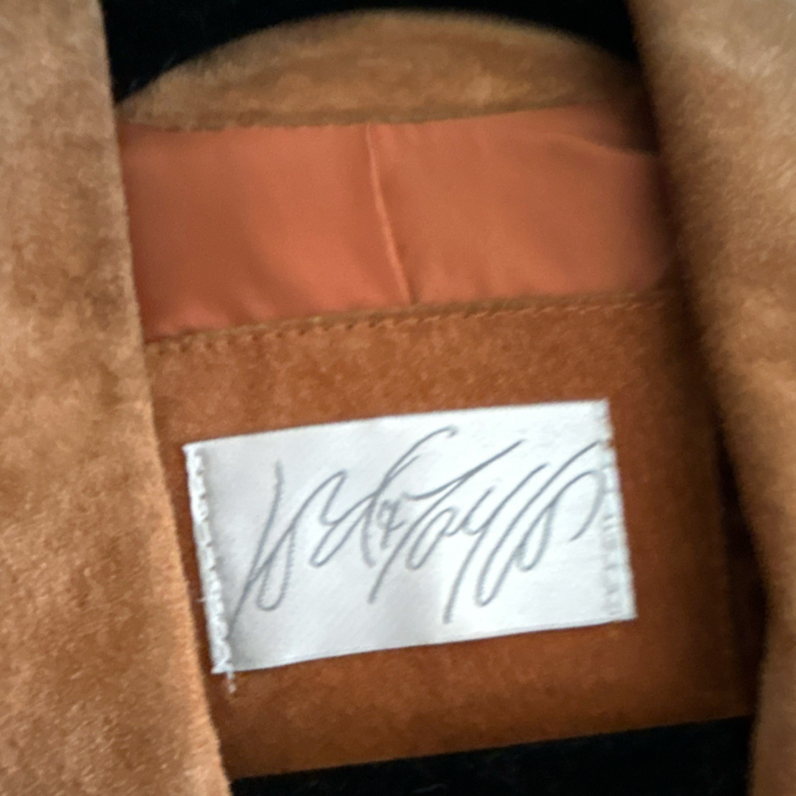 Tan Button Front Collared Mid-Length Blazer Jacke… - image 4