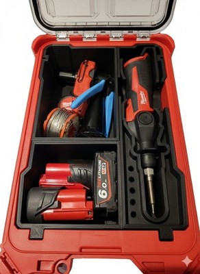 Milwaukee PACKOUT kompatibler Organizer Einsatz für Lötkolben M12 SI