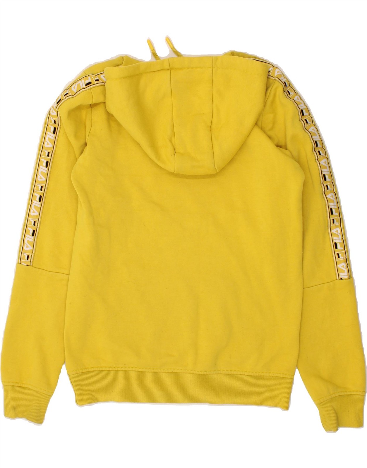 Felpa con cappuccio FILA ragazzo grafica 11 12 anni giallo cotone QE17