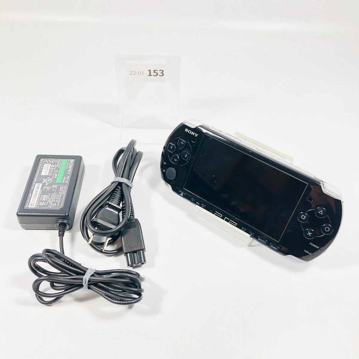 [Great] Sony Playstation Portable Piano Black PSP 3000 Handheld Japan 01-153