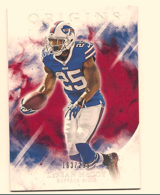 LESEAN MCCOY 2017 PANINI ORIGINS RED PARALLEL /299 | eBay