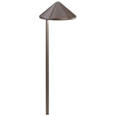 Low Voltage 1 light Path Lamp - with Transitional inspirations - 19.5 inches
