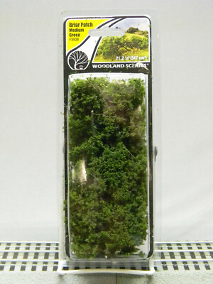 WOODLAND SCENICS BRIAR PATCH MEDIUM GREEN train landscape bush shrub WDS638 NEW