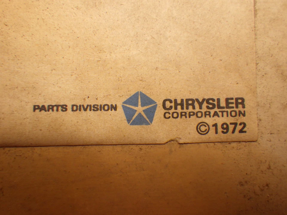 Filtro de aire Mopar 5240668 1978-1983 Dodge Omni/Plymouth Horizon OEM NOS Foto 3 de 4