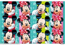 Mickey Maus Minnie Disney Tortenbild Aufeger Band Bordüre Party Deko Neu essbar
