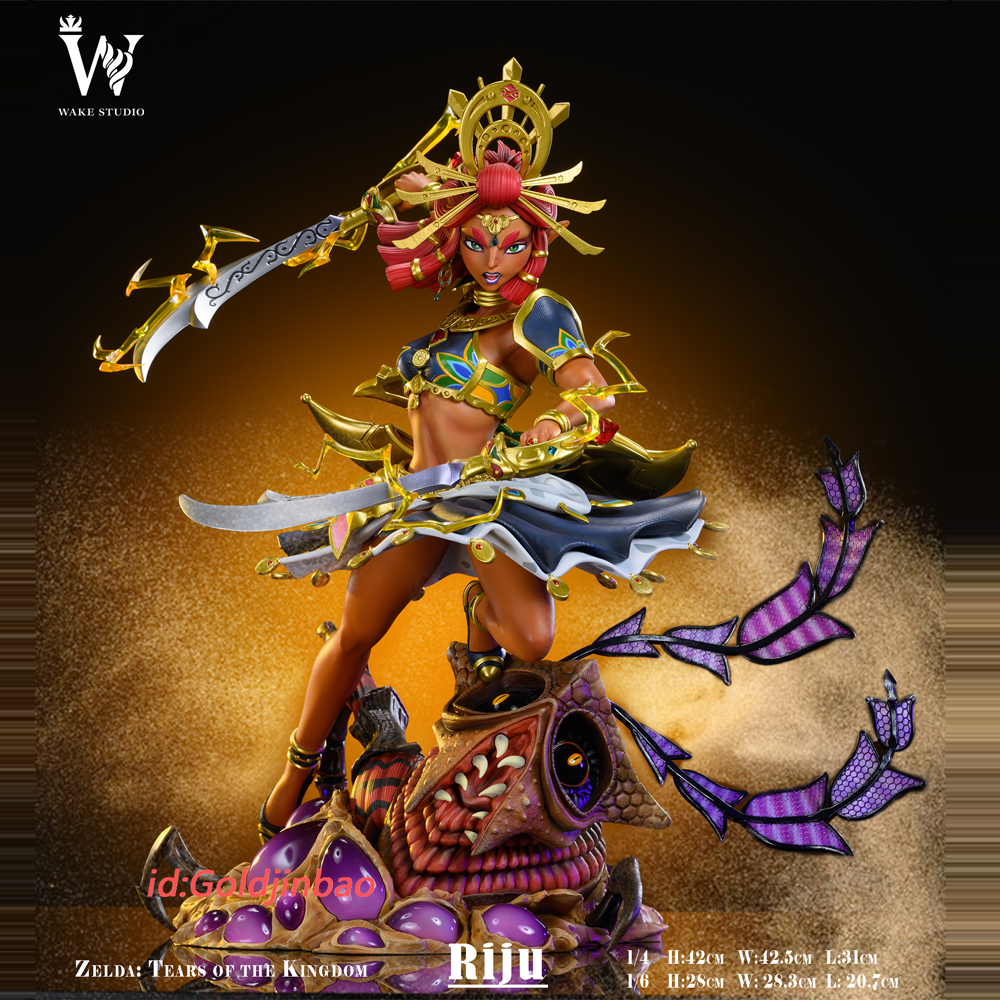 Wake Studio The Legend of Zelda Riju Resin Statue Pre-order 1/4