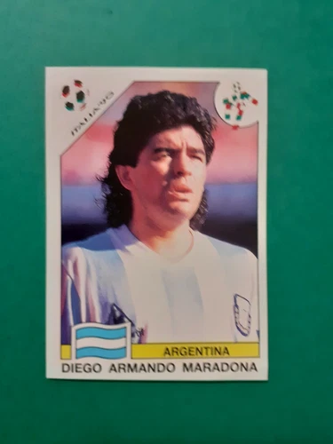 FIGURINA PANINI ITALIA 90 WORLD CUP STORY 1990 N.224 MARADONA ARGENTINA NEW