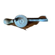 Antique Betty Taplin Wood and Metal Child's Toy Egg Beater Greenhandle Farmhouse