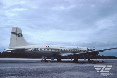 Aircraft Photo 4 x 6 F-BGOC Douglas DC-6 TAI, 1950s