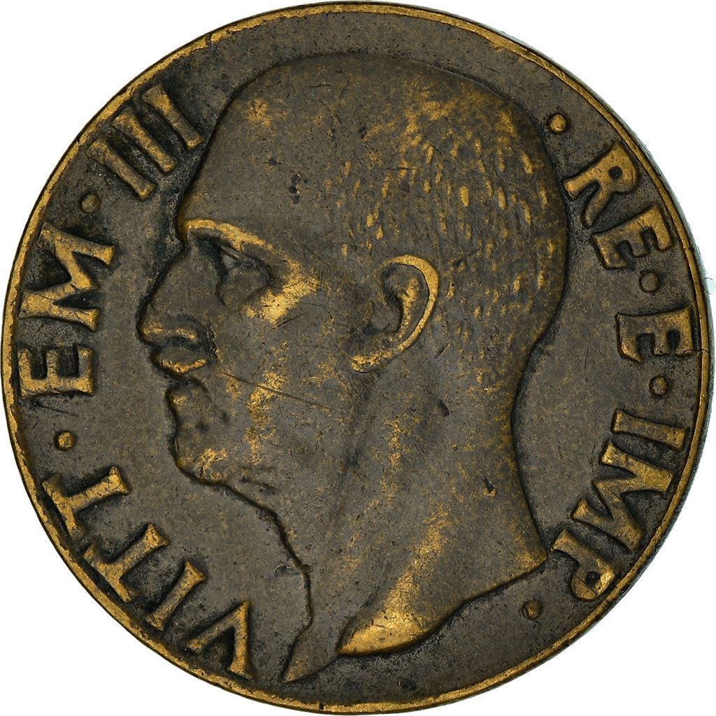 1863年 10 CENTESIMI Vittorio Emanuele Ⅱ Italy Coin 10 Centesimi - Vittorio Emanuele III | Quadriga