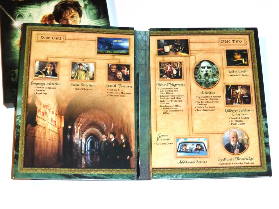Harry Potter and The Chamber of Secrets 2-Disc DVD Widescreen Edition - Image 4 of 4