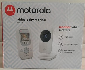 motorola video baby monitor mbp480