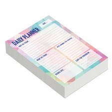 Daily Planner Pad With a Magnet A5 Pack of 50 Multicolored Sheets