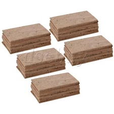 50 x Saxophone Neck Corks for Alto Tenor Treble Sax Accessories Wood Color