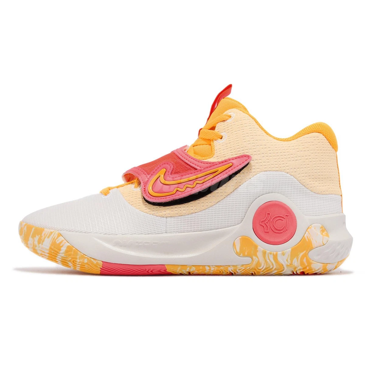 Nike KD Trey 5 X EP Hot Punch Laser Naranja Hombres Zapatos de Baloncesto DJ7554 100