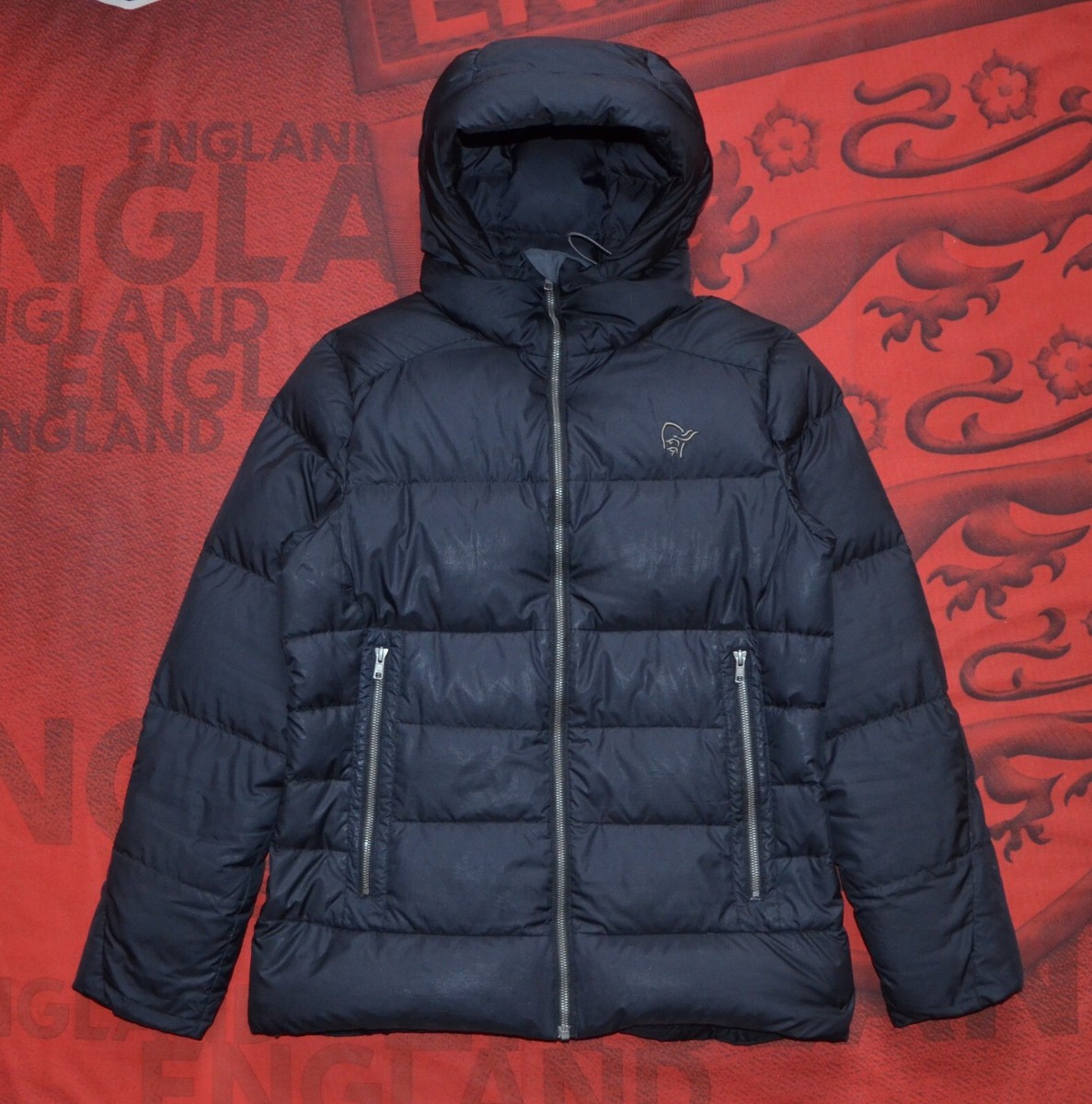 Norrona 7718 Caviar Down 750 Jacket W Size L Black Women Outdoor