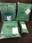 Joy Mangano Huggable Hangers 7 Storage Organizer & Bins * Emerald Green - Bronze