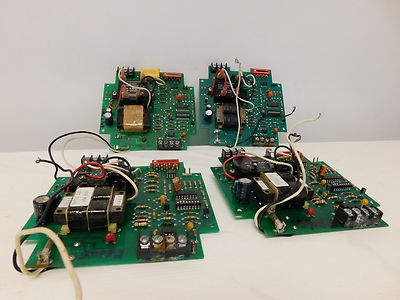 #ad LOT OF 4 RAMTEC MODEL BL 1A EMERGENCY BLUE LIGHT ELECTRICAL BOARDS ONLY $30.00