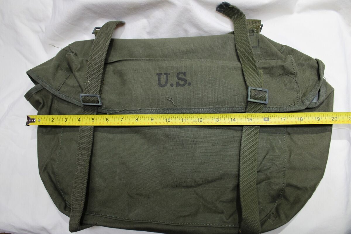Original US Military Issue M-1945 Cargo Field Pack Lower Bag Original US Military Issue M-1945 Cargo Field Pack Lower Bag
