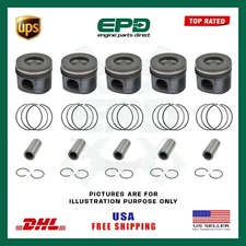 FORD RANGER TRANSIT 3.2 TDCI DIESEL ENGINE SAFA PISTONS WITH RINGS SET - 5 PCS
