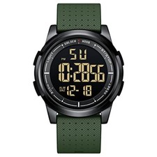 Ultra-Thin Minimalist Sports Waterproof Digital Watches Men with Wide-Angle