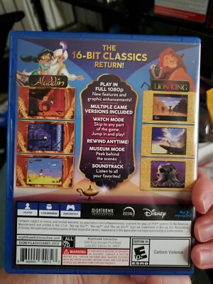 Disney Classic: Aladdin and the Lion King (PlayStation 4, 2019