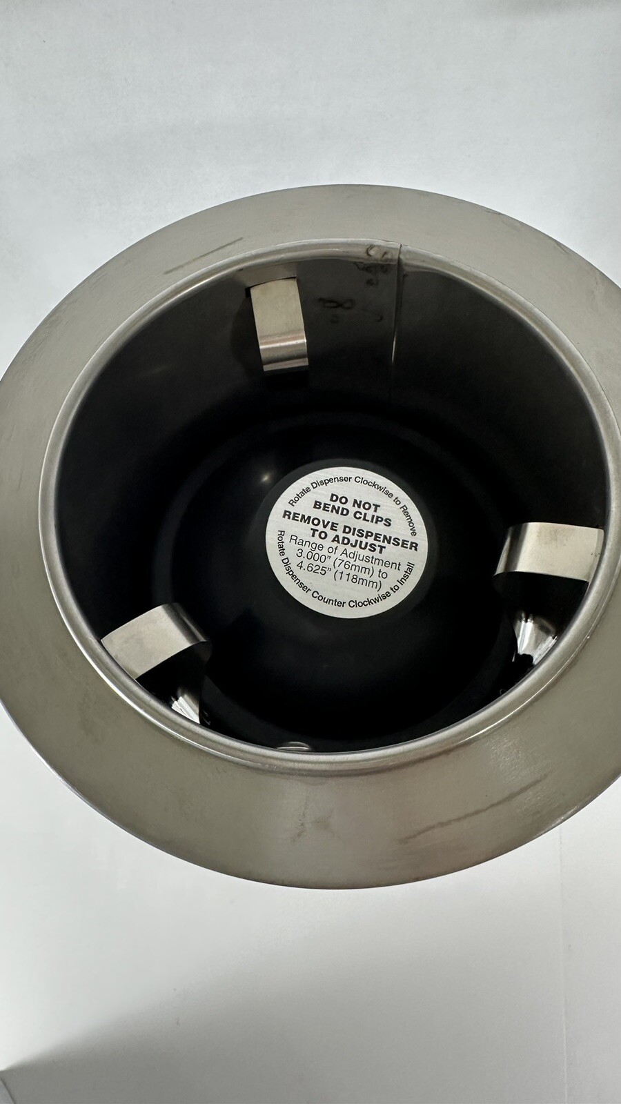 DISPENSERITE ADJ2 DROP IN CUP DISPENSER eBay