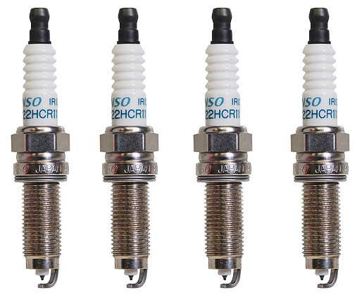 Set of 4 Spark Plugs for Hyundai Elantra, Elantra Coupe,GT, Santa Fe, Sonata