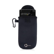 GENUINE INVENTCASE BLACK NEOPRENE POUCH CASE FOR GOOGLE PIXEL 7 / 7 PRO