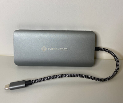 NOVOO Docking Station 4K@60Hz USB C Hub Triple Display Dual HDMI 11 in 1