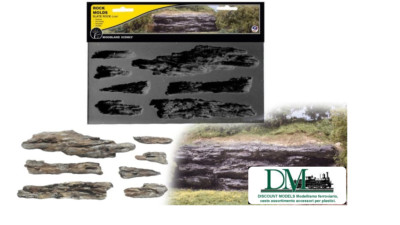 C1247 Woodland Scenics Rubber Mold For Creating Rocks With Maximum Realism