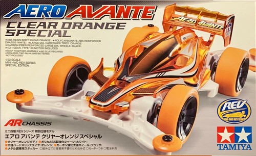 TAMIYA 95083 Mini 4WD AERO AVANTE Clear 