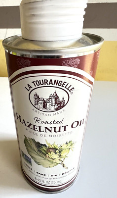 New La Tourangelle Toasted Hazelnut Hazel Nut Oil Non GMO 250ml 8.45oz 03/24