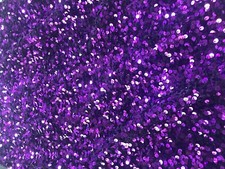 Purple Stretch Velvet Fabric with All Over Sequins, 54/55", By the Yard