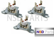 3PK WP40113801 40113801 Brand New Thermal Fuse Fits Whirlpool Maytag AP6009129