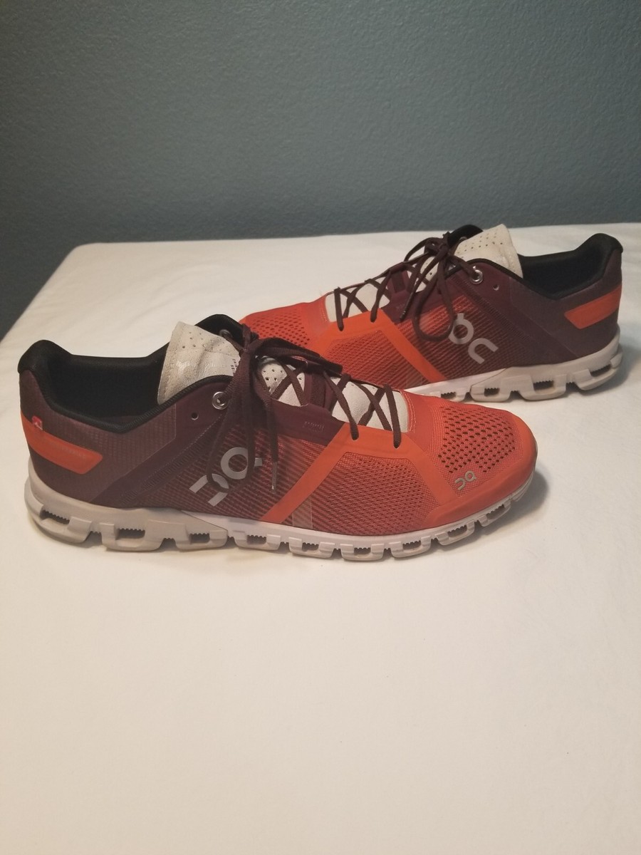 On Cloud X Helion CloudTec Orange Running Shoes Swiss  display picture 1