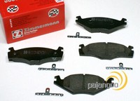 Zimmermann BremsbeläGe Vorne Passend FüR VW Polo Golf Jetta Seat Ibiza Cordoba