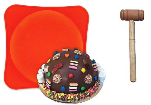 Silicone Cake Mould with Smash Hammer (Pack of 1)