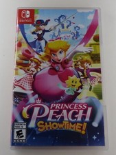 Replacement Case NO GAME Princess Peach Showtime Nintendo Switch
