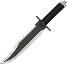 Rambo First Blood Part II Standard 10" Black Officially Licensed Knife 9294