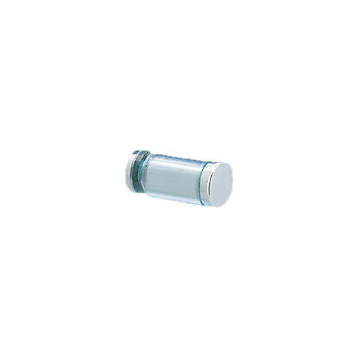 Brixwell KCSMW Cushion Series Shower Glass Door Knob Single Mount Gloss White - Bild 1 von 1